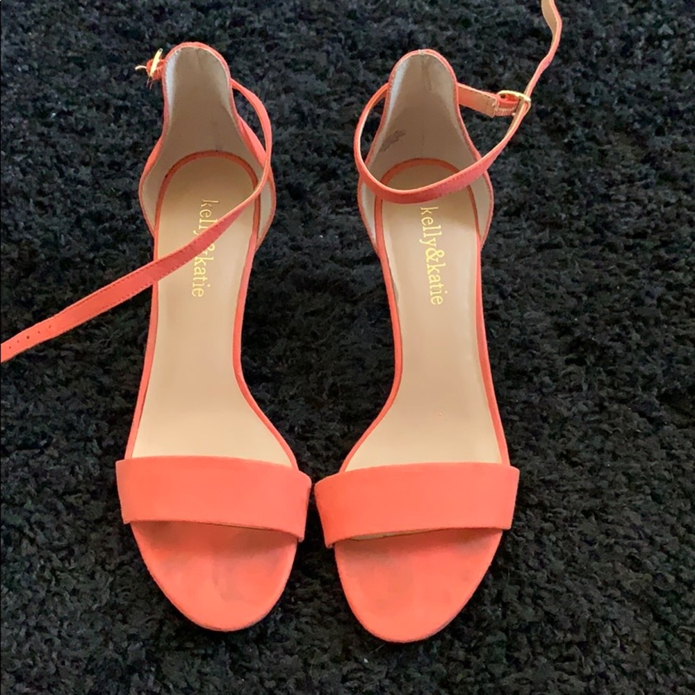 Kelly & Kate Coral Heels